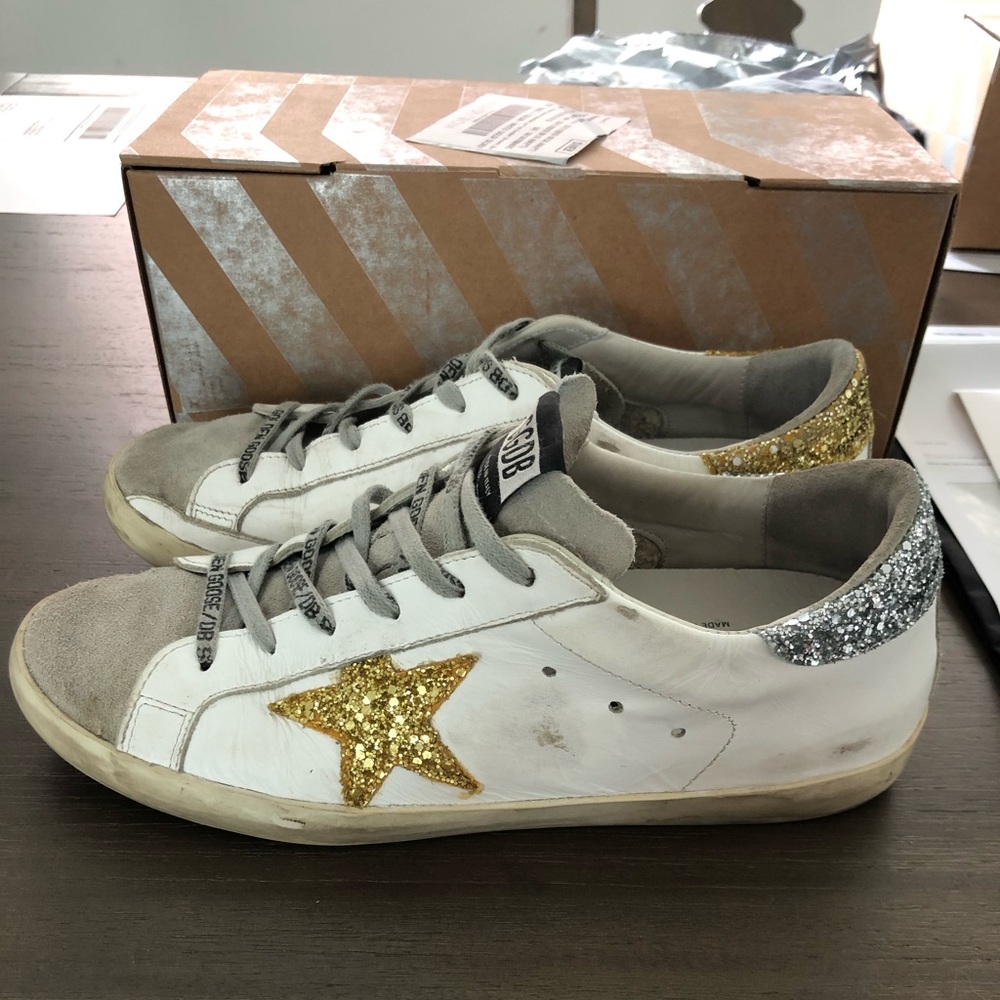 Golden goose superstar low top sneaker